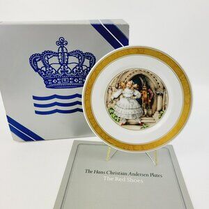 Royal Copenhagen The Red Shoes Hans Christian Andersen Fairy Tale Story Plate
